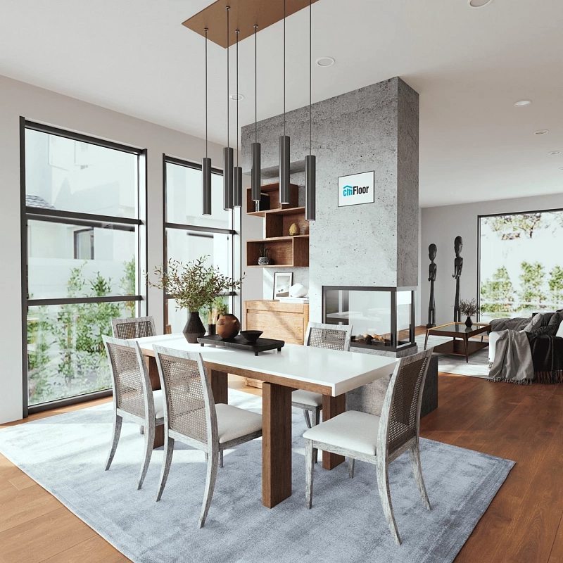 Кварцвинил CM Floor ScandiWood 18 Дуб Корица