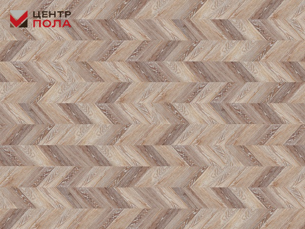 Клеевое пробковое покрытие CorkStyle Chevron Brown