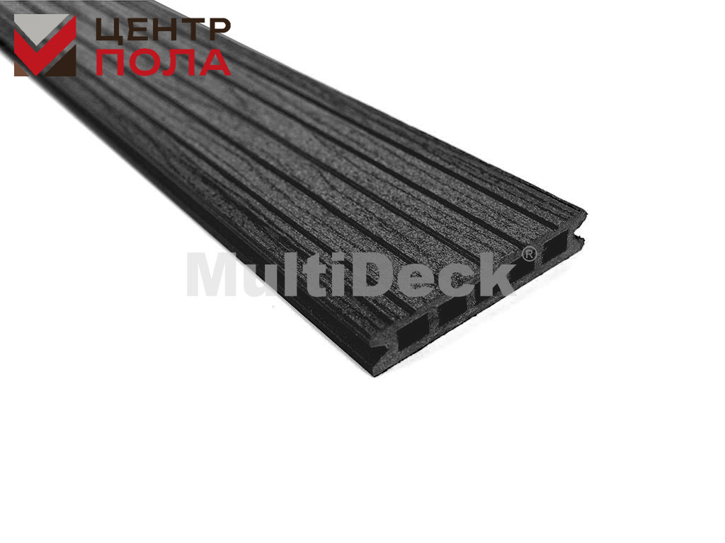 Террасная доска MultiDeck Pro Черный бархат