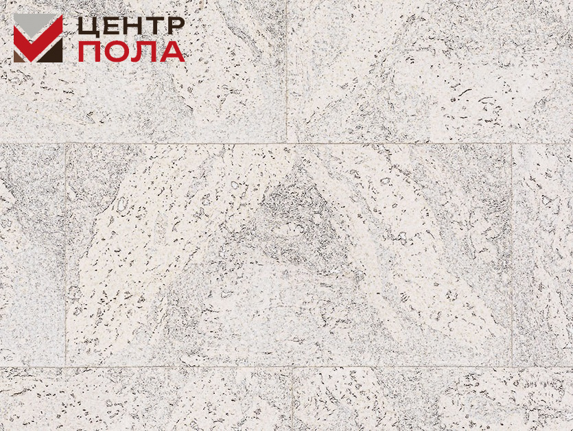 Настенное клеевое пробковое покрытие Wicanders Dekwall RY07001 Flores White