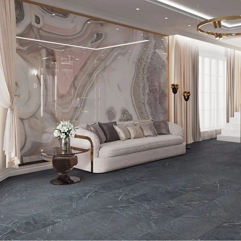 Кварцвинил Vinilam Ceramo Vinilam Stone 91909 Ионический Мрамор