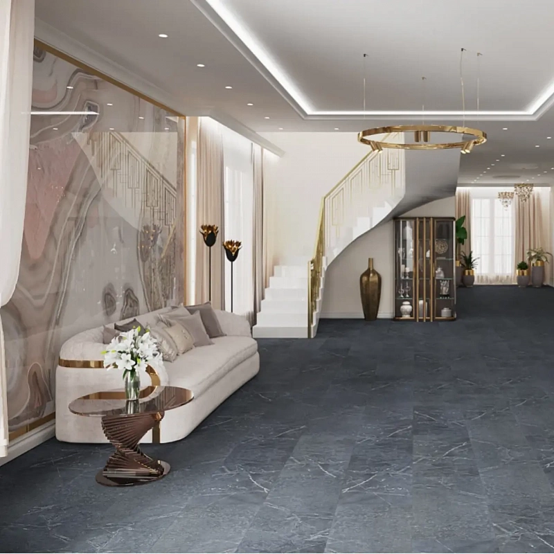 Кварцвинил Vinilam Ceramo Vinilam Stone 91909 Ионический Мрамор
