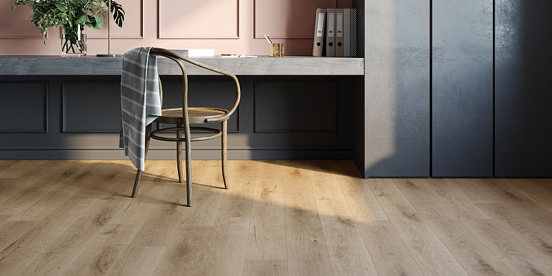 Кварцвинил Invictus Primus Dryback Plank Royal Oak - Blonde