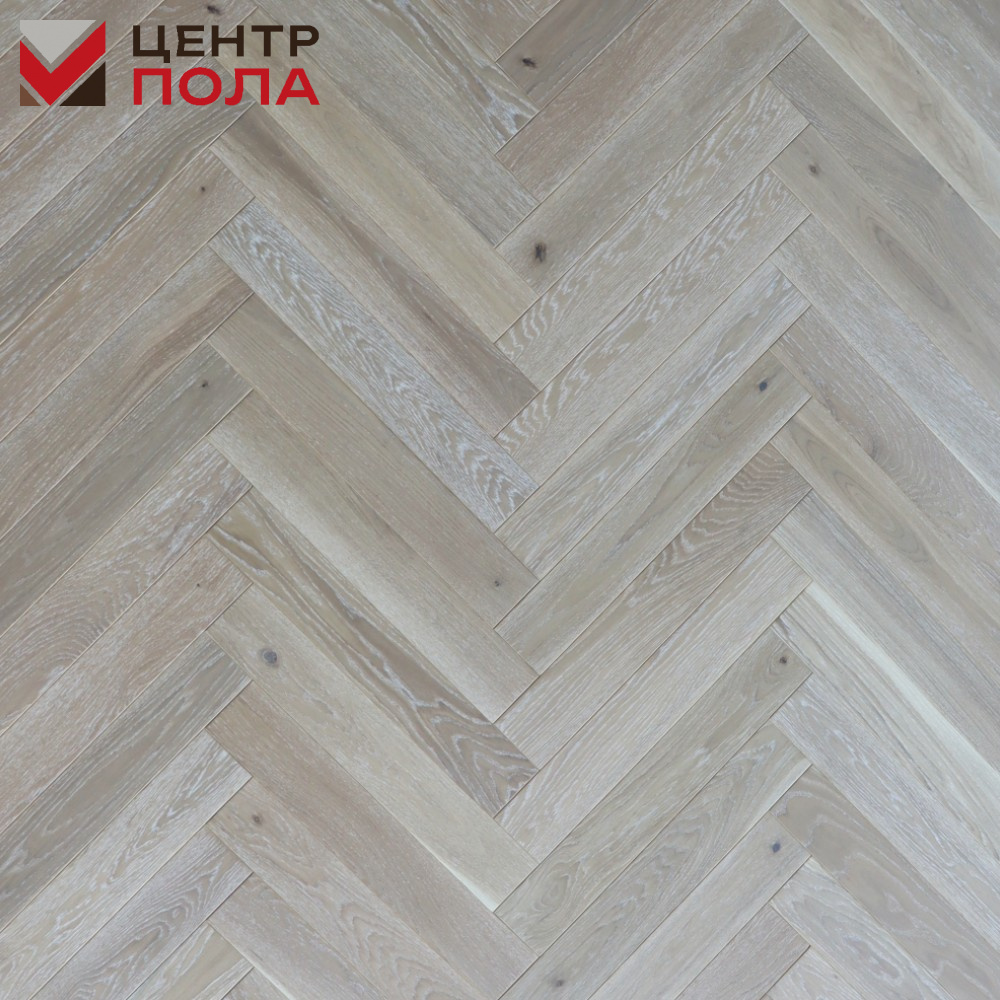Инженерная доска Polarwood Herringbone Дуб Аляска