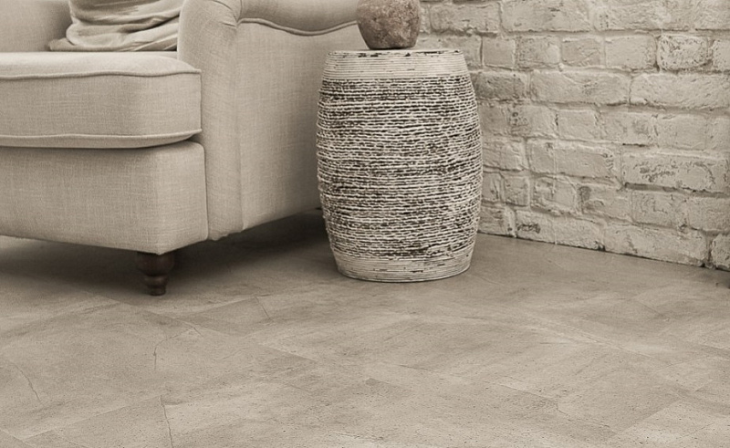 Кварцвинил Vinilam Ceramo Vinilam Stone 61603 Бетонная Смесь