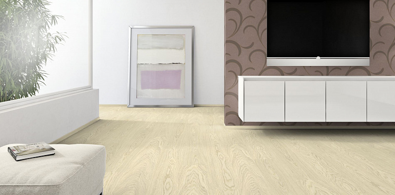 Пробковое покрытие CorkStyle Wood XL Click Oak White Markant
