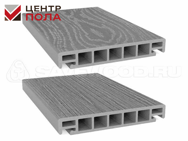 Террасная доска Savewood Salix (S) Серый
