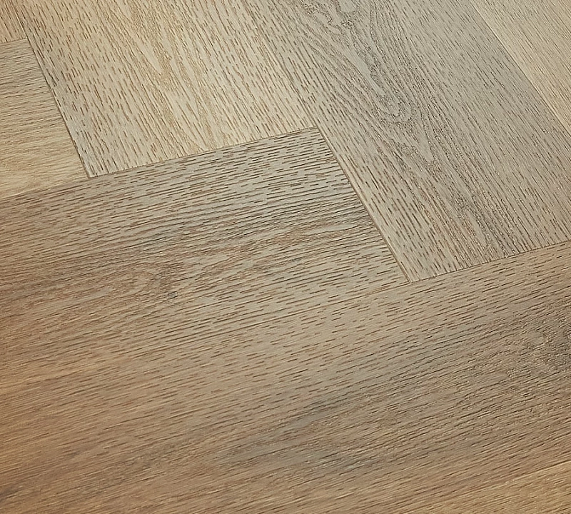 Кварцвинил Invictus Maximus Dryback Herringbone Highland Oak - Chocolate