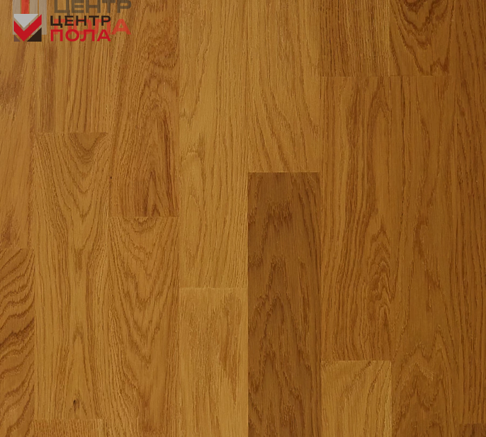 Паркетная доска Polarwood Classic Дуб Ирис Матовый Лак 3П