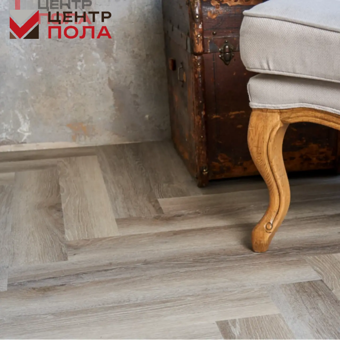 Кварцвинил Vinilam Parquet Herringbone Glue GD11122 Паркет Эрмитаж клеевой