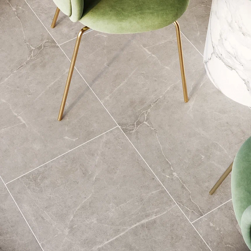 Кварцвинил Invictus Maximus Click Tile XL Hudson Stone - Silver