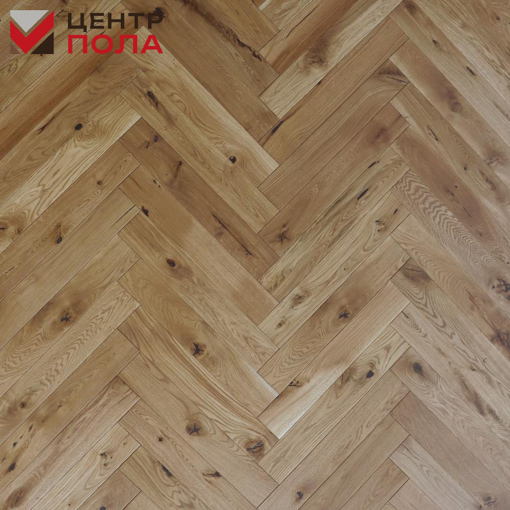 Инженерная доска Polarwood Herringbone Дуб Латинский